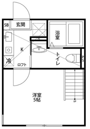 ロンド・ベルの物件間取画像